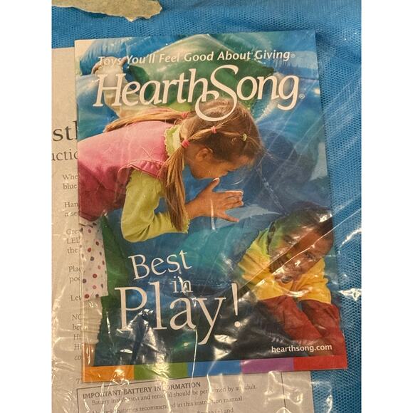 HearthSong Snowflake Canopy Hideaway w/ Icicle Lights NWOB In Original Package - Picture 5 of 7